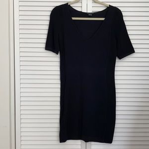 perfect black mini dress